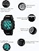Digital Watch Mens Army Clearance Sport wristwatch Casual Large Face Military Wrist Watches Waterproof Stopwatch Hourly Chime Athletic Black