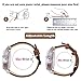 Ritche 20mm Classic Genuine Leather Watch Bands for Omega x Swatch Moonswatch Quick Release Vintage Leather Watch Straps Compatible with Timex Weekender Watch for Men, White Elephant Gifts, Stocking Stuffers for Men