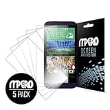 HTC Desire 510 Screen Protector Cover, Ultra Clear 5-Pack - MPERO