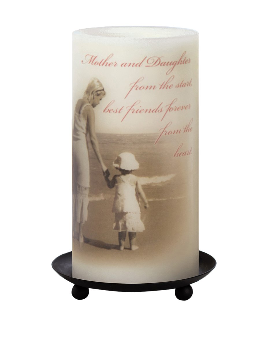 Candle Impressions "Mother and Daughter Sentiment" Flameless Candles