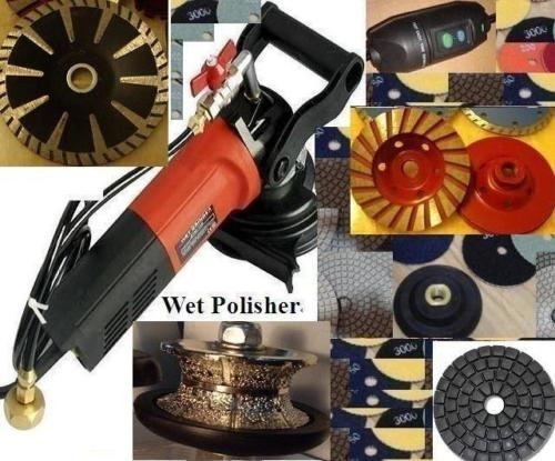 Wet Granite Concrete Sander Polisher 3/4