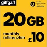 Giffgaff O2 4G Multi SIM PAYG UNLIMITED CALLS TEXTS DATA £5 BONUS view 1