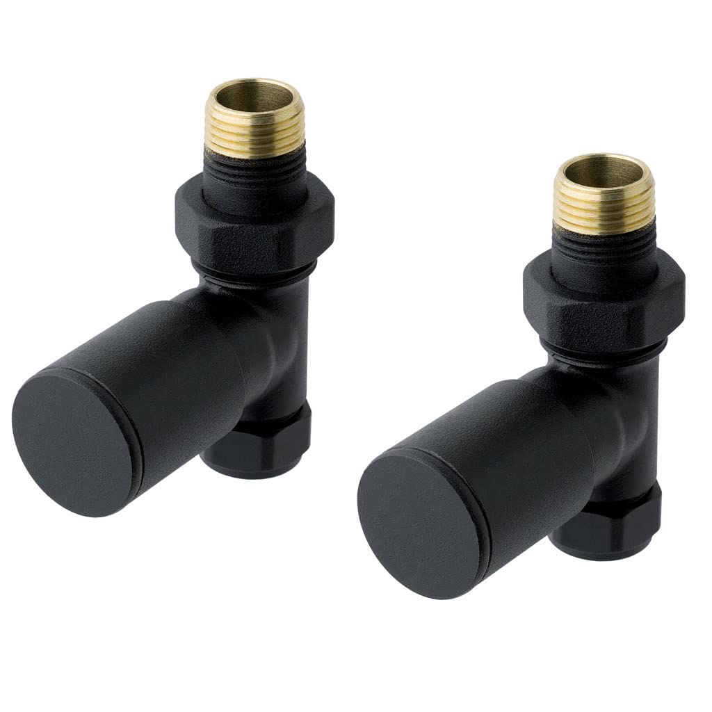 Eastbrook Straight radiator valve (pair)