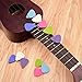 Sunmns Felt Ukulele Picks Plectrums, 12 Pieces
