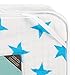 aden + anais Classic Toddler Bed in a Bag - Fluro Blue Kids Bedding Sets: Toddler Bedding, Toddler Pillow, Cotton Blanket