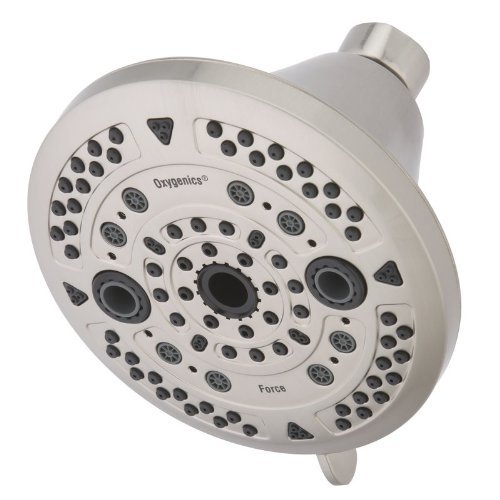 Oxygenics Force Fx 2 Gpm Multifunction Shower Head Brushed Nickel