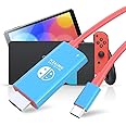 Boreguse USB C to HDMI Cable for Nintendo Switch/Switch OLED, 2M/6.6FT Switch Dock with 1080P@60Hz Output,100W PD Charging Port, USB C to HDMI Adapter for Laptop,Tablet, MobilePhone,SteamDeck