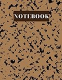 Notebook: Leopard Print Composition Notebook