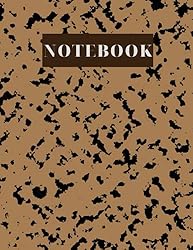 Notebook: Leopard Print Composition Notebook