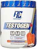 Ronnie Coleman Signature Series Testogen-XR, Natural Testosterone Booster and Nitric Oxide Amplifing Combo, Orange Creamsicle, 240 Gram/30 Servings