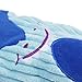 Outward Hound Kyjen  2704 Bottle Buddies Squeaker Dog Toys Squeak Chew Toy, Large, Blue