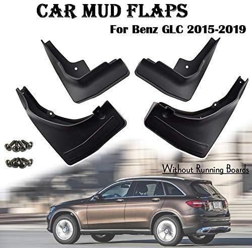 Mercedes C-Class W205 Schmutzfänger Set 4-tlg - Spritzschutz Vorne & Hinten