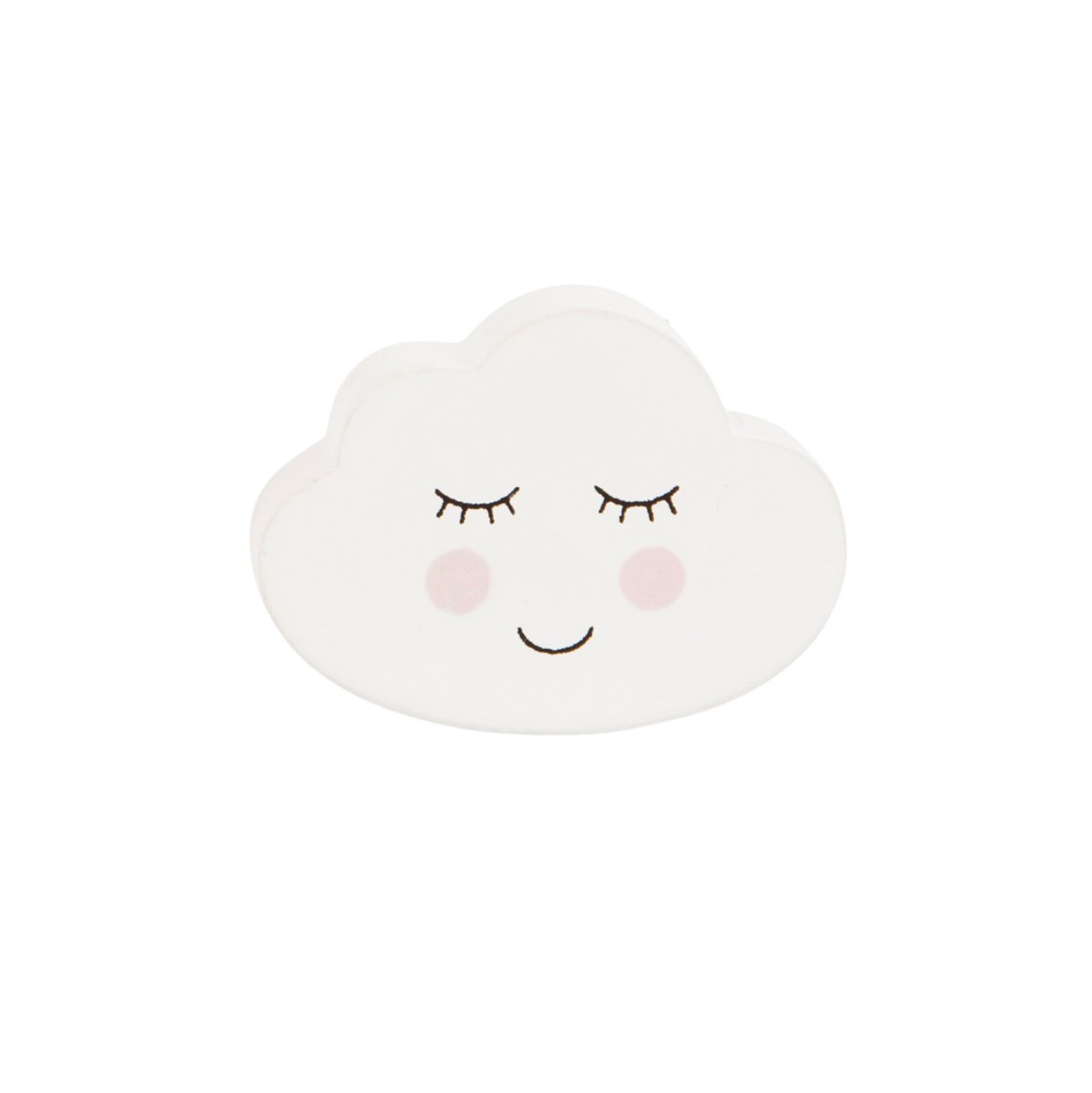 Sass & Belle Sweet Dreams Cloud Drawer Knob White