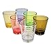 Acrylic Tumblers Break-Resistant/Premium Quality BPA Free Plastic GLASSES/Cup/Set of Six 9.5oz Assorted Colors For Juice, Water, Iced Tea, Cocktail, Beer, Hot/Cold Beverages (9.5oz)