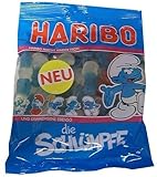 Haribo Smurf (Die Schlumpfe) Gummi Candy, 200g Bag