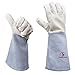 Rose Gardening Gloves by Euphoria Garden - Cowhide Leather Garden Gauntlet Gloves - Puncture Resistant Work Gloves for Men and Women, M - Best for Pruning Blackberries and Thorny Bushes