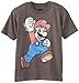 Nintendo boys Tee Shirtt ????playerat-shirt T Shirt, Charcoal Heather, Medium US