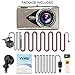 Dash Cam Car Recorder DVR Tvird 1296P Full HD Vehicle Camera with 4-Inch LCD,Night Vision,Wide Angle Lens,Motion Detection,WDR,G-Sensor,Loop Recording,16G SD Card Included