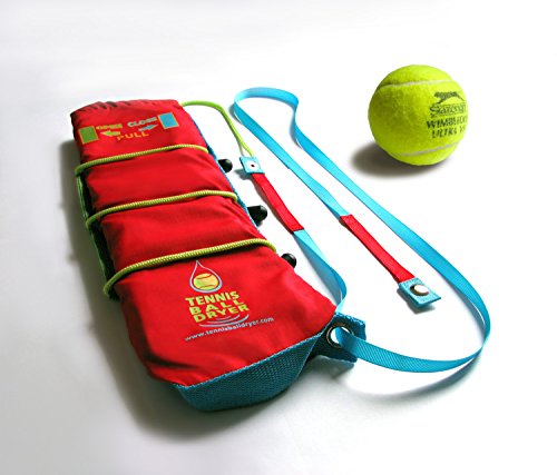 Tennis Ball Dryer - 4-in-1 Tennis Accessory - Voted 'Best Tennis Gadget'