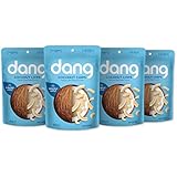 Dang Gluten Free Toasted Coconut Chips, Lightly Salted, Unsweetened, 3.17oz Bags, 3.17 Ounce (4 Count)
