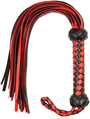 STTQYB Riding Whip - Faux Leather Horse Whip - Equestrian Whips - Leather Whips for