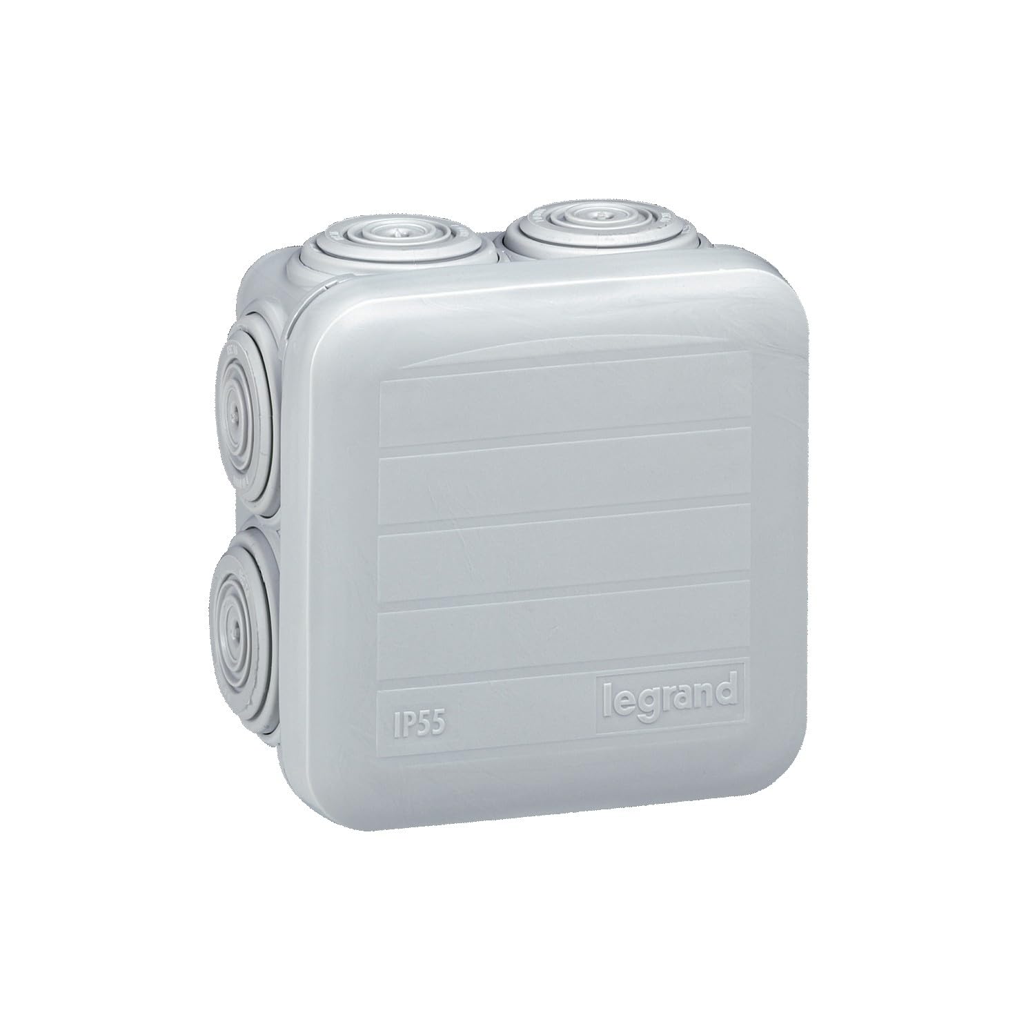 Legrand - 092005 Plexo Square Box - Dimensions 65 mm x 65 mm x 40 mm - Grey