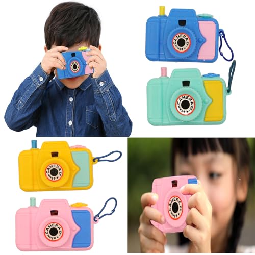 24 Pcs Camera Bulk, Camera Set Return Gifts for Birthday, Mini Plastic Party Favors, Goodie Bag Fillers, Birthday Return Gifts for Age Grade 3+, 4 Styles