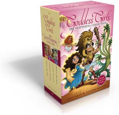 Goddess Girls Set: The Glittering Collection: Books 5-8: Athena the Wise / Aphrodite the Diva / Artemis the Loyal / Medusa the Mean