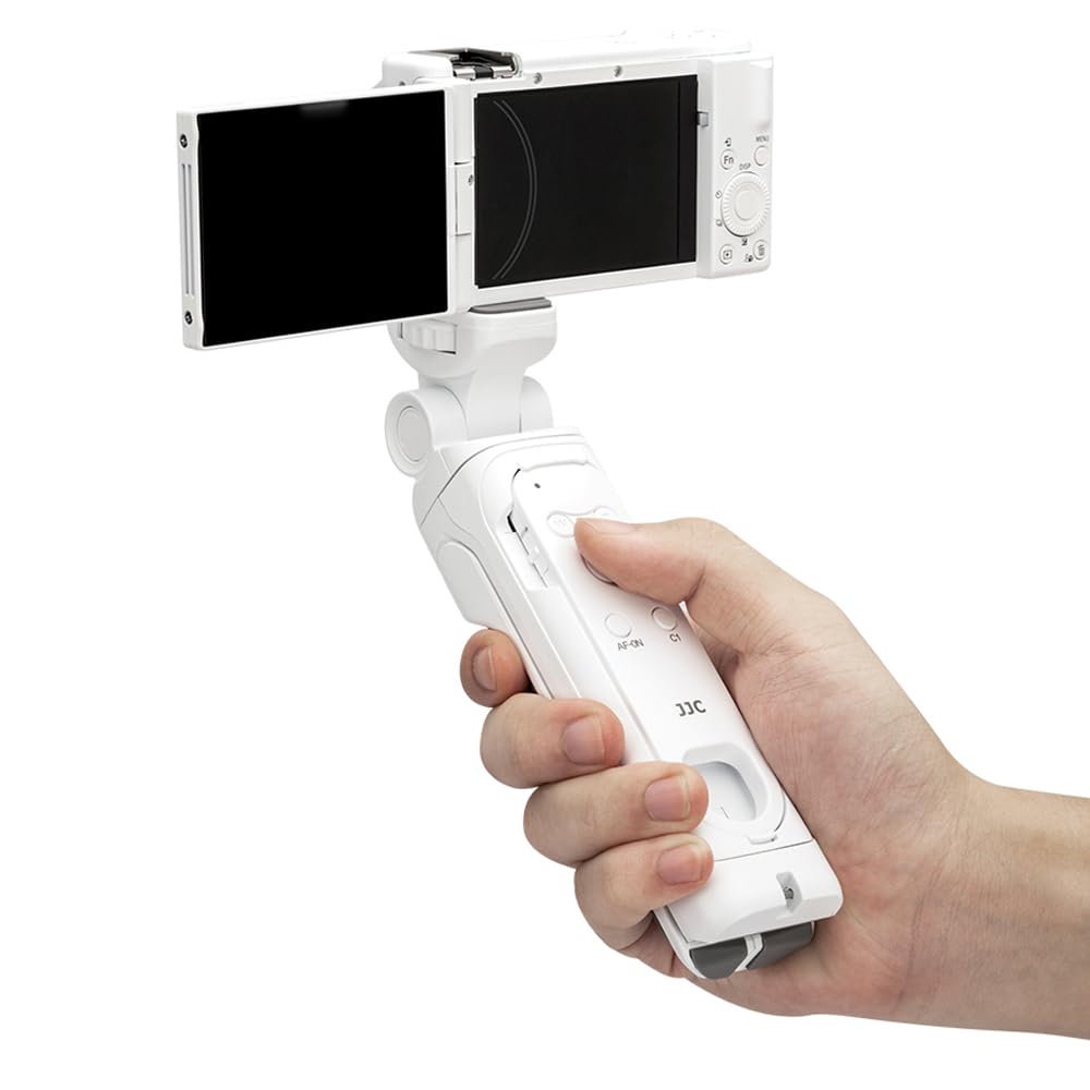 JJC Shooting Grip w/RMT-P1BT Bluetooth Remote Control Replace Sony GP-VPT2BT Handgrip for Sony A1 II a7 IV ZV-E10 ZV-1 ZV-1F a7R V IV III a1 a9 a9II A7C II, A7C R, A7SIII a6600 a6400 RX100VII Camera