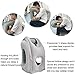 SmartDer Inflatable Travel Pillow, Airplane Pillow with Patented Valve Design, Travel Accessories with Neck and Head Support, Travel Pillows for Long Haul Flights, Cars, Buses, Trains, Office Napping