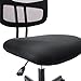 OFM ESS Collection Swivel Mesh Back Armless Task Chair, in Black (ESS-3020)