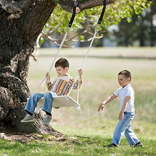 DCAL Gear Tree Swing Hanging Straps Kit Easy & Fast Installation 5ft Extra Long Straps Hold