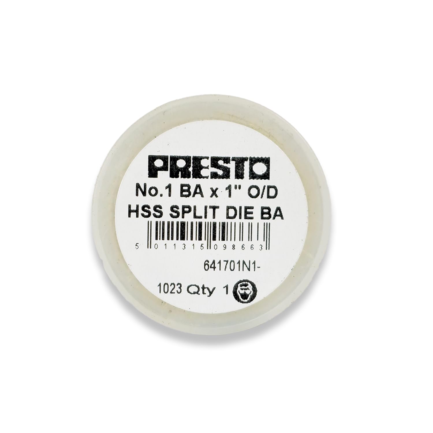 Presto 641701N-1316 BA HSS Circular Adjustable Split Die
