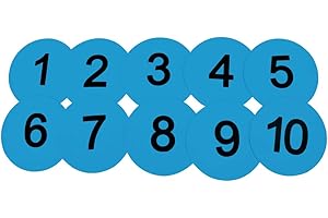 Eco Walker 8inch Numbered Floor Spot Markers