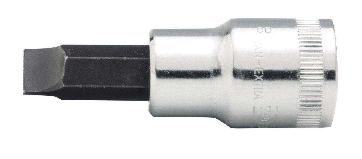 Vaso 3/8, Punta Plana 8 Clip