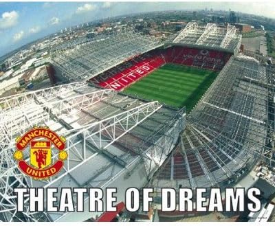 Amazon オールド トラフォード スタジアム マンチェスターユナイテッド ミニポスター ノーブランド品 ステッカー マグネット