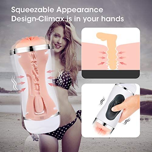 Massaggiatore in silicone di simulazione, Masturbtore uomo Automatico, Giocattoli sessuali realistici, Vagina in silicone,Sex toy for men