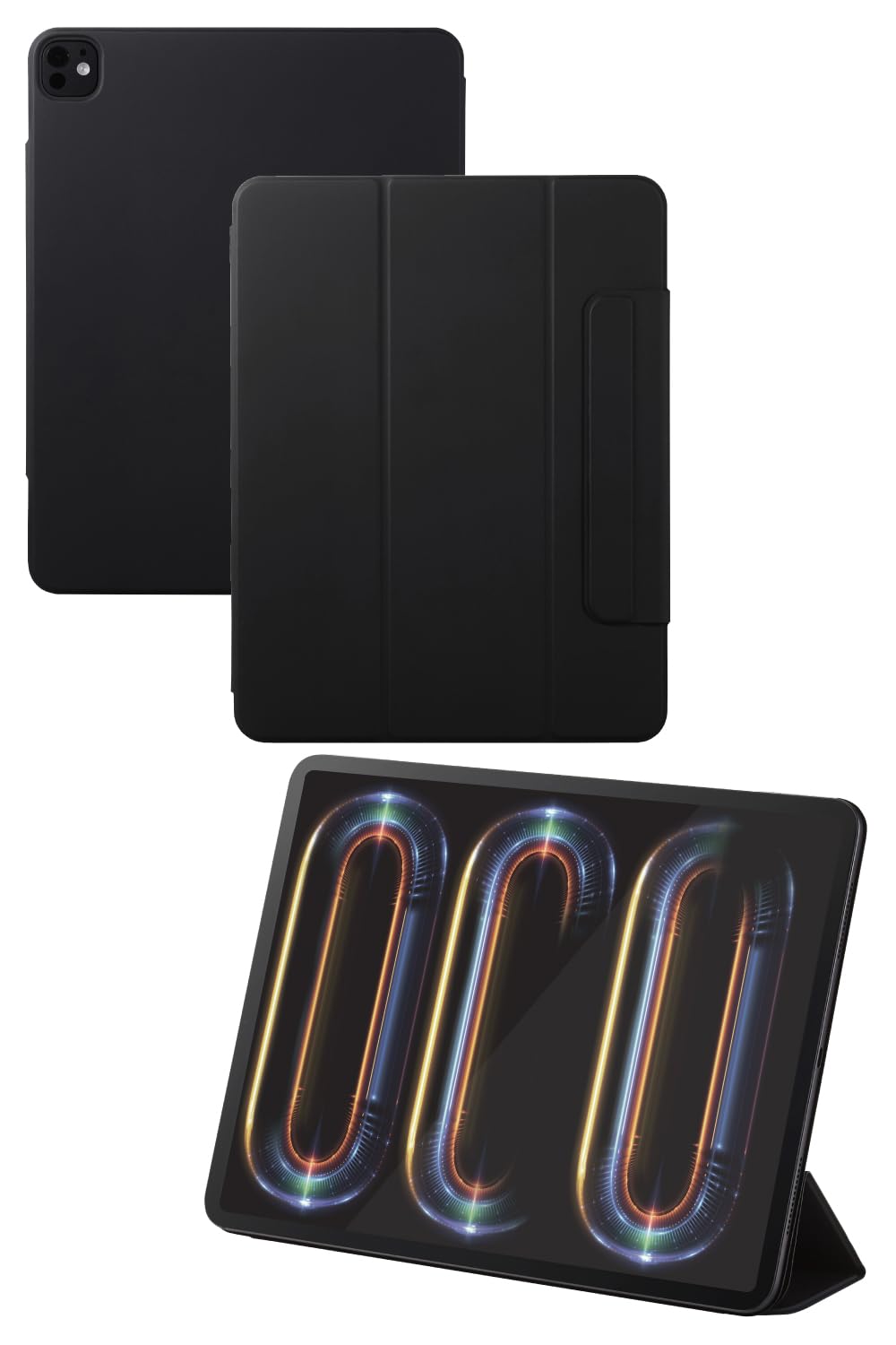 エレコム iPad Pro 13インチ ケース TBWA24PLWVPF2BKの商品画像