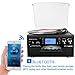DIGITNOW Bluetooth Record Player Turntable with Stereo Speaker, LP Vinyl to MP3 Converter with CD, Cassette, Radio, Aux in and USB/SD Encoding, Remote Controlthumb 3