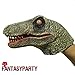 FantasyParty Hand Puppet Realistic Velociraptor Role Play Toy Dinasour Latex Puppet for both adult and children