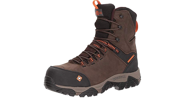 men's phaserbound mid waterproof comp toe work boot