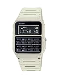 Casio CA53W Vintage Series | Grey | Data Bank | 1/100 SEC Stopwatch | Water Resistant | 8 Digit Calculator | Dual Time | Resin Band | Resin Case | Auto Calendar | Daily Alarm | 5 Year Battery