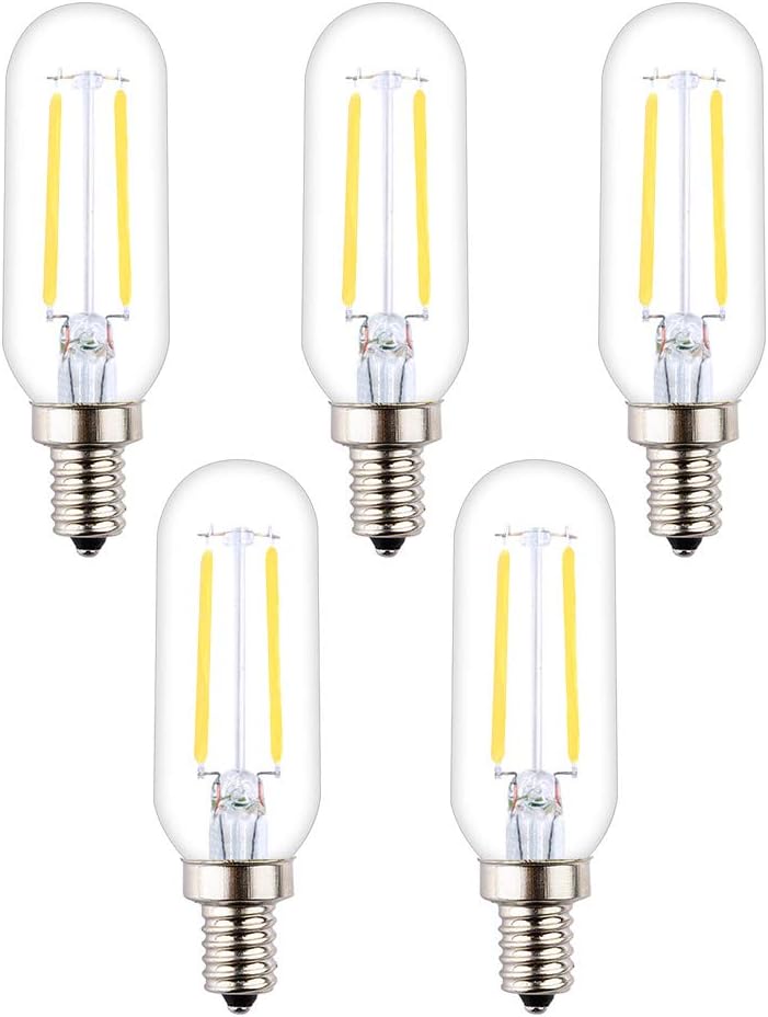 OPALRAY T25/T8 Mini Tube Bulb, 2W Dimmable, 4000K Natural White Light