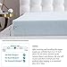 Comfort & Relax Memory Foam Mattress Topper with Gel-Infused Technology, 2.5-inch Thick, Twin-XL