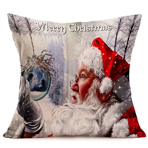 santa pillow cases