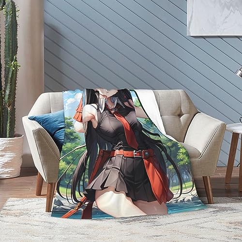 IOERNDBK Anime Akame Ga Kill Blanket Premium Blankets Blankets  Breathable No Pilling No Color Fading