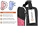 opux Premium Insulated Lunch Box, Soft School Lunch Bag for Girls Kids, Leakproof Small Lunch Pail Women Work, Reusable Compact Cooler Tote Lunchbox for Office Adult, Heather Pink