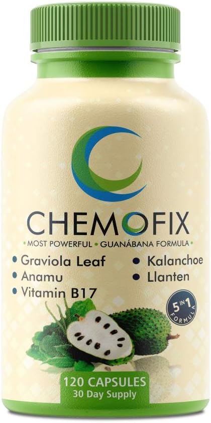ChemoFix Immune System Support - Antioxidant Health Supplement Immune system Booster - Non-GMO Health Wellness Formula Vitamins, Minerals, Herbs and other Nutrients