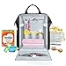 Baby Diaper Bags Backpack-Smart Organizer Large Capacity Multifunction,Stylish for Women and Men,Bonus Travel Changing Pad,Black