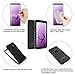 OTBBA Galaxy S9 Waterproof Case,Shockproof Protective Case with Dirtproof Snowproof Full Body Cover for Galaxy S9 (Black)
